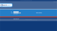 Desktop Screenshot of oasysnet.alliantinsurance.com